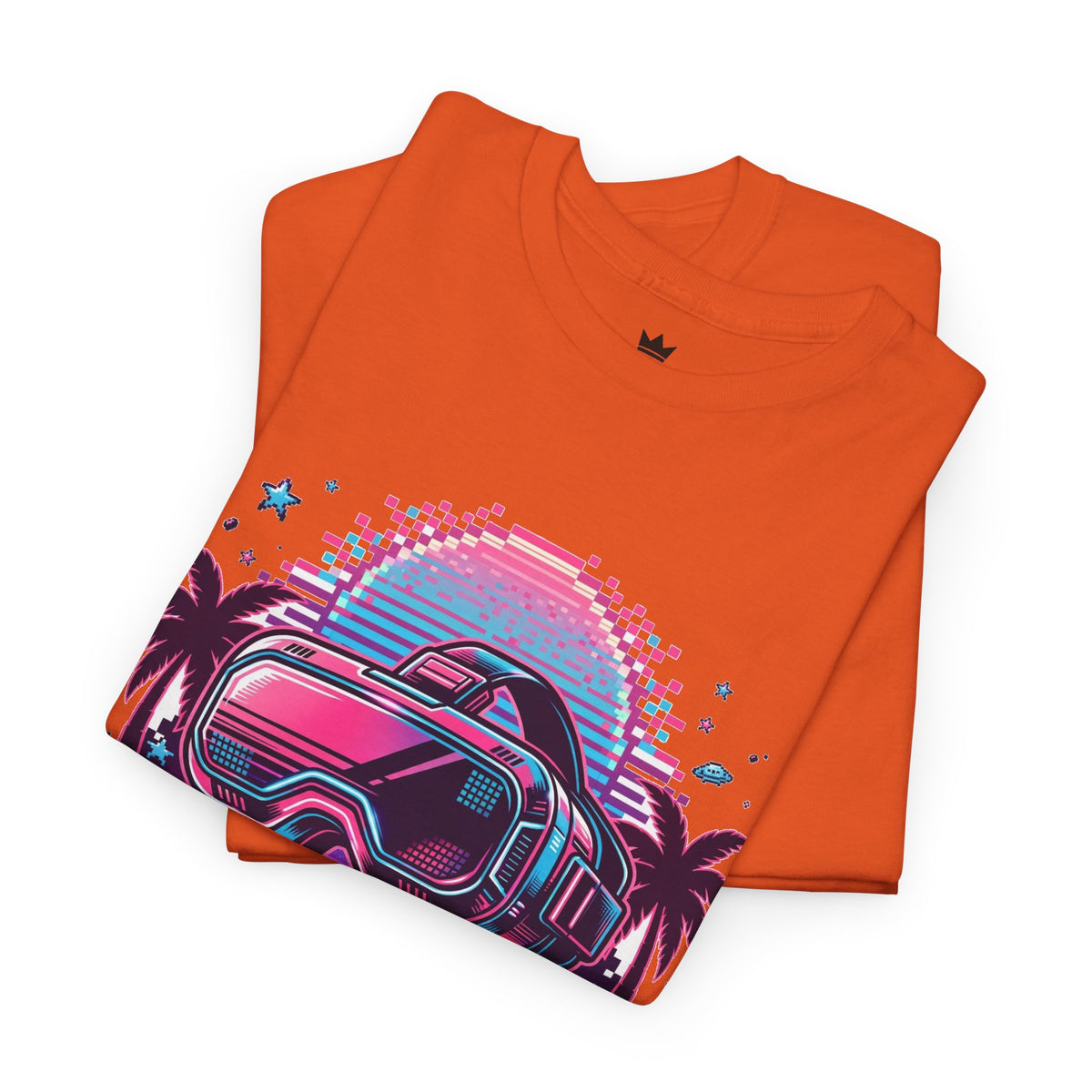 Retro-Future Graphic Tee — Neon Car Vaporwave T-Shirt