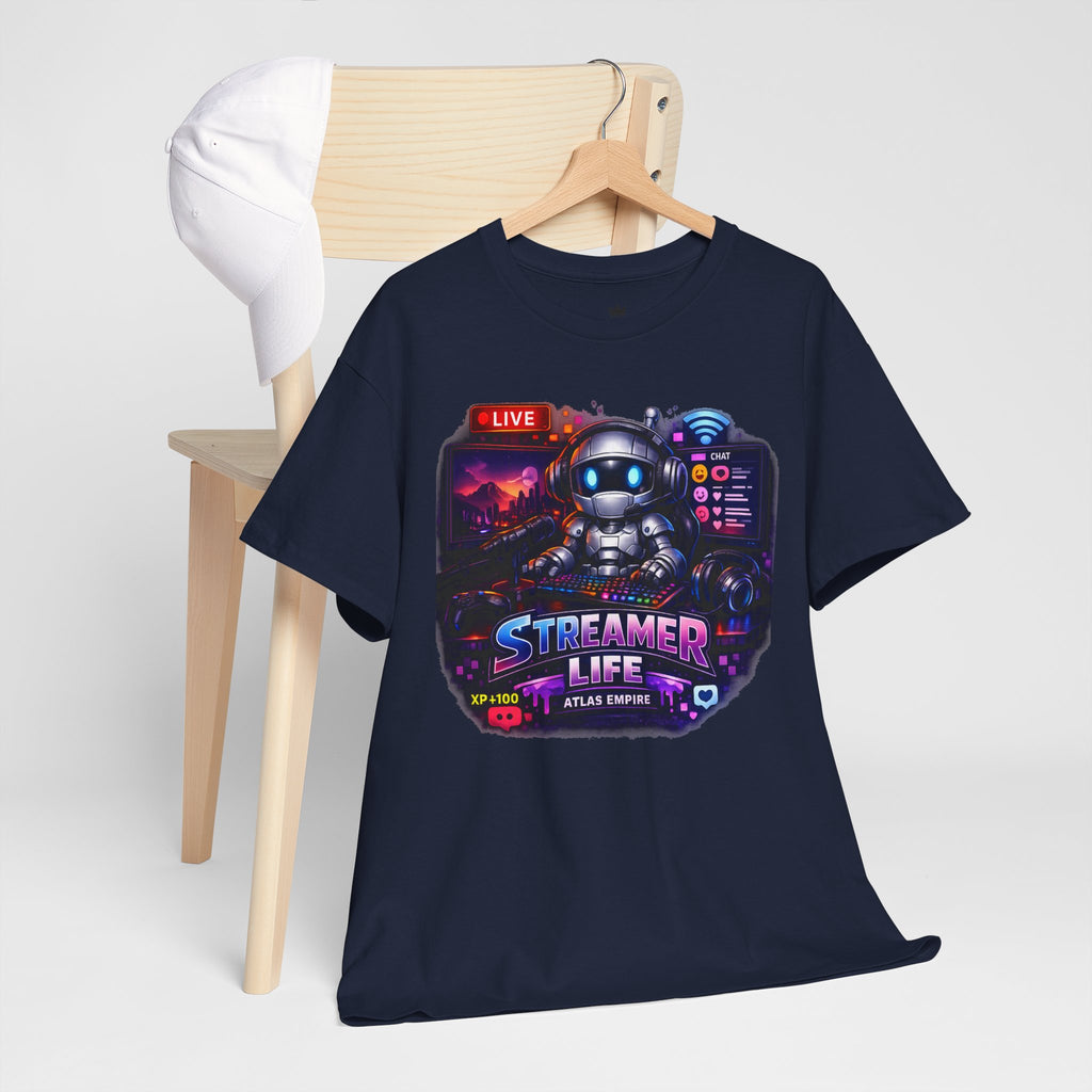 Streamer Life T-Shirt — Gamer Live Stream Graphic Tee