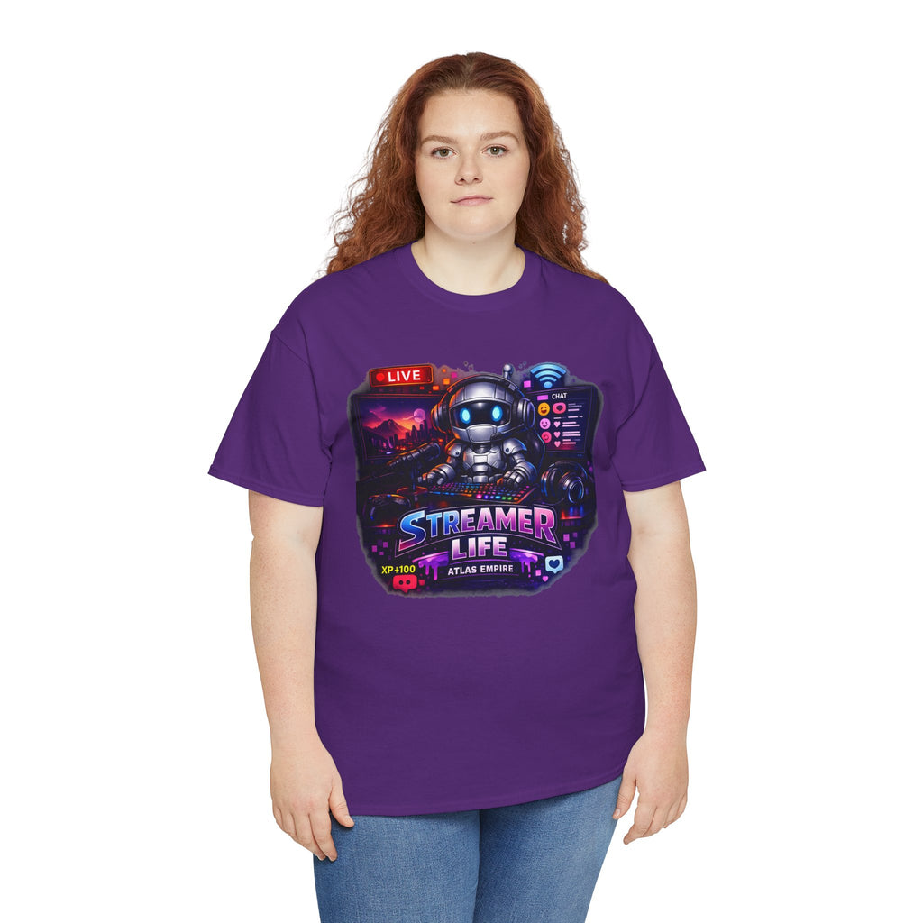 Streamer Life T-Shirt — Gamer Live Stream Graphic Tee
