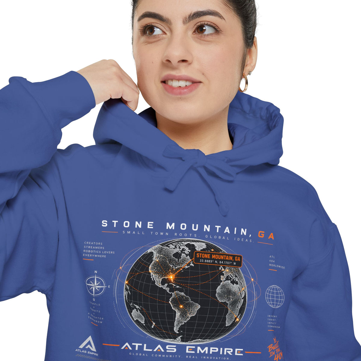 Unisex Garment-Dyed Hoodie
