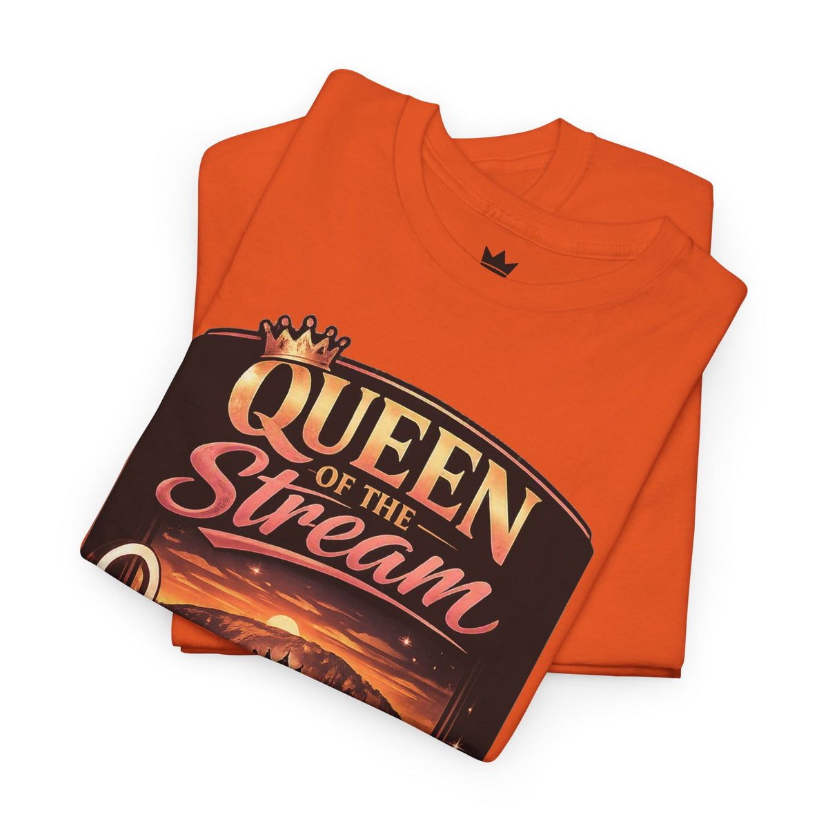 Queen of the Stream T-Shirt — Gamer Streamer Tee ("Queen of the Stream")