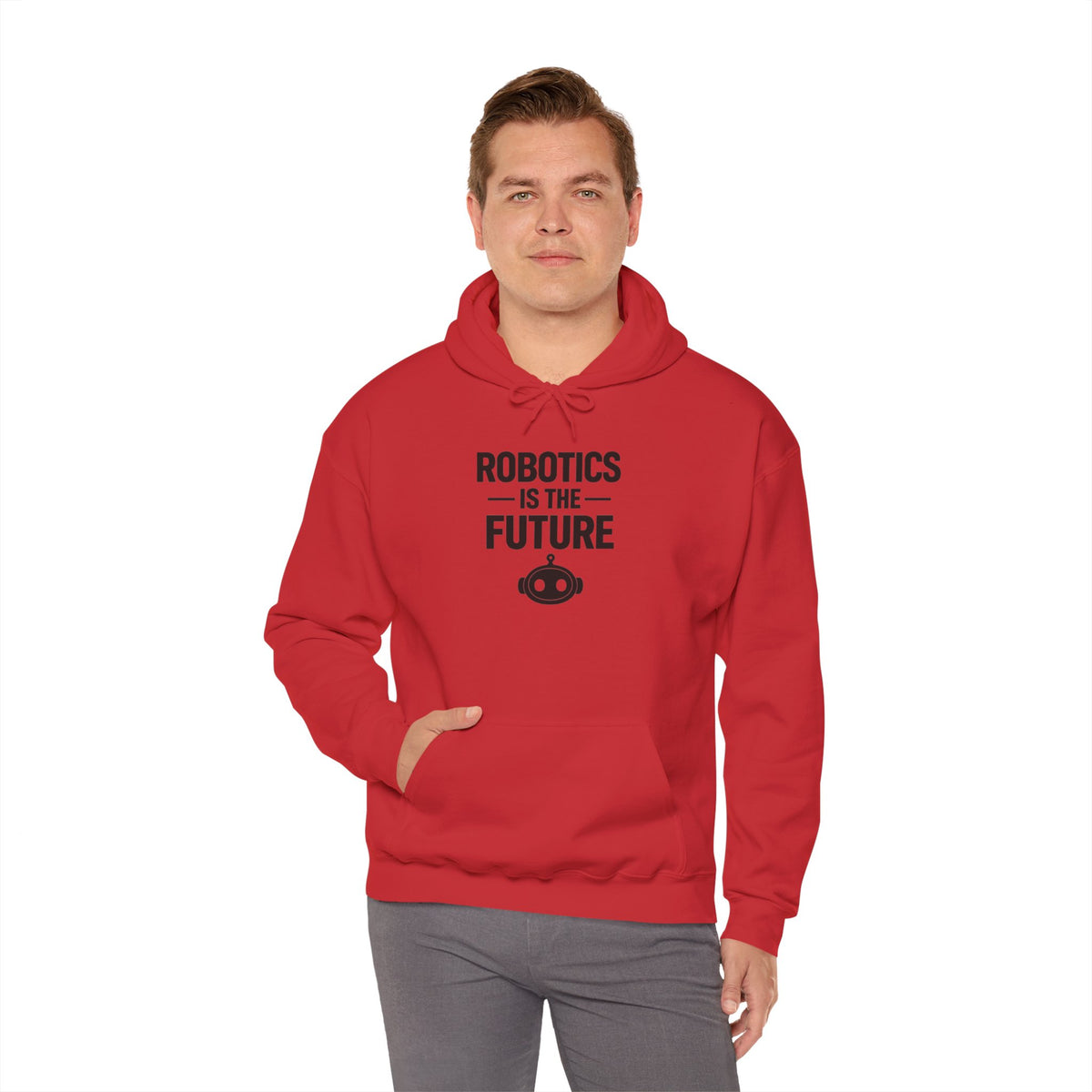 Robotics Is The Future Hoodie – Tech Enthusiast Robot Hoodie