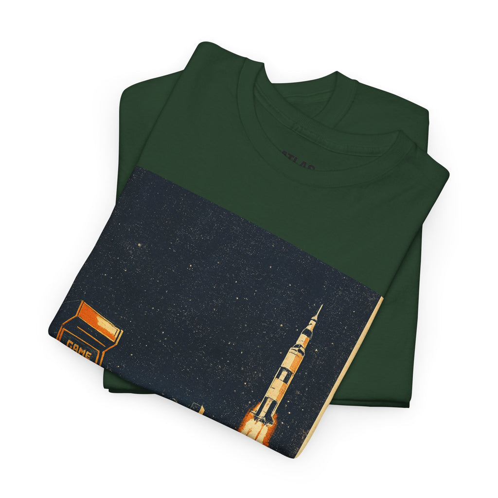 Houston Space City Rocket Launch Vintage T-Shirt