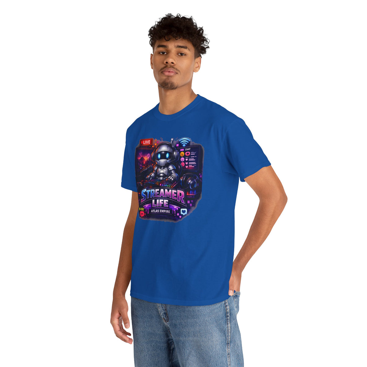 Streamer Life T-Shirt — Gamer Live Stream Graphic Tee