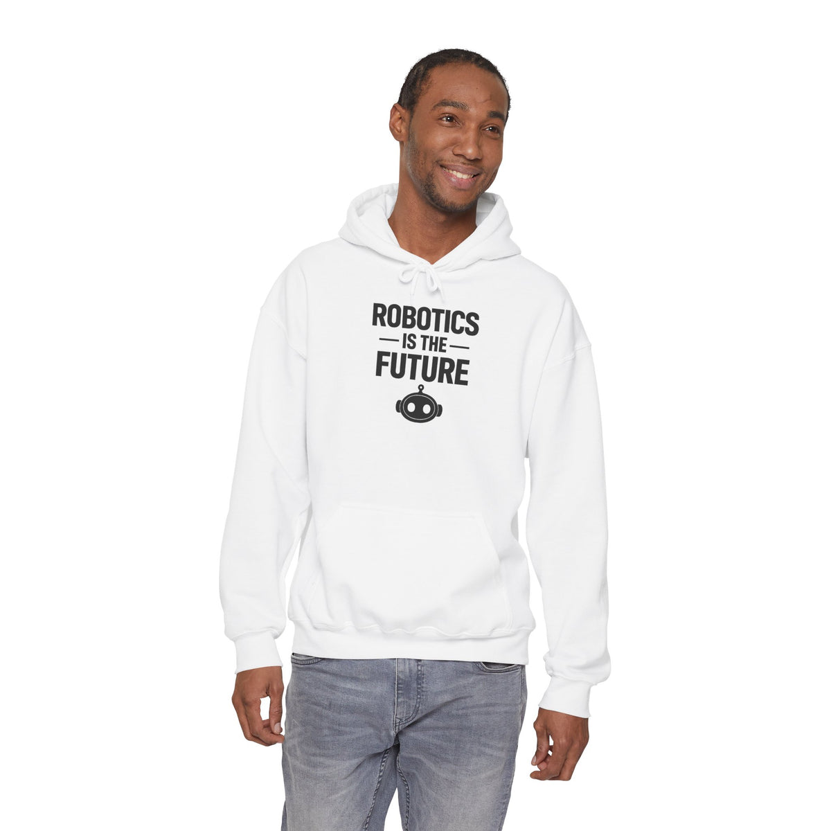 Robotics Is The Future Hoodie – Tech Enthusiast Robot Hoodie
