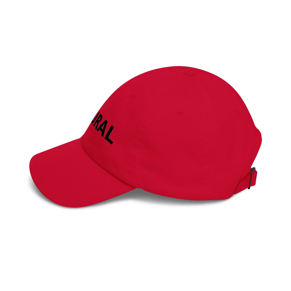 NATURAL Embroidered Dad Cap