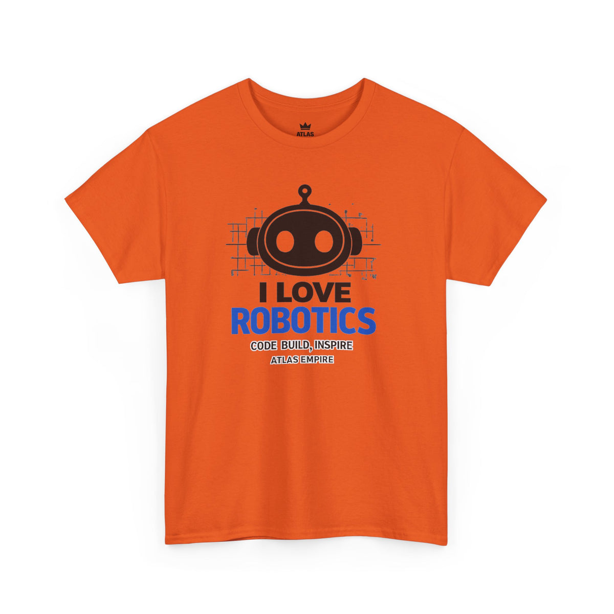 Robotics T-Shirt — "I Love Robotics" Tech STEM Tee for Coders & Makers