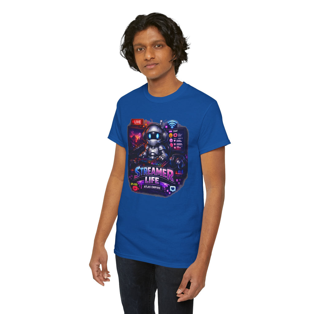 Streamer Life T-Shirt — Gamer Live Stream Graphic Tee