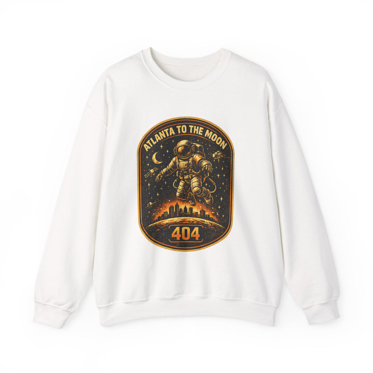 Atlanta To The Moon 404 Astronaut Sweatshirt