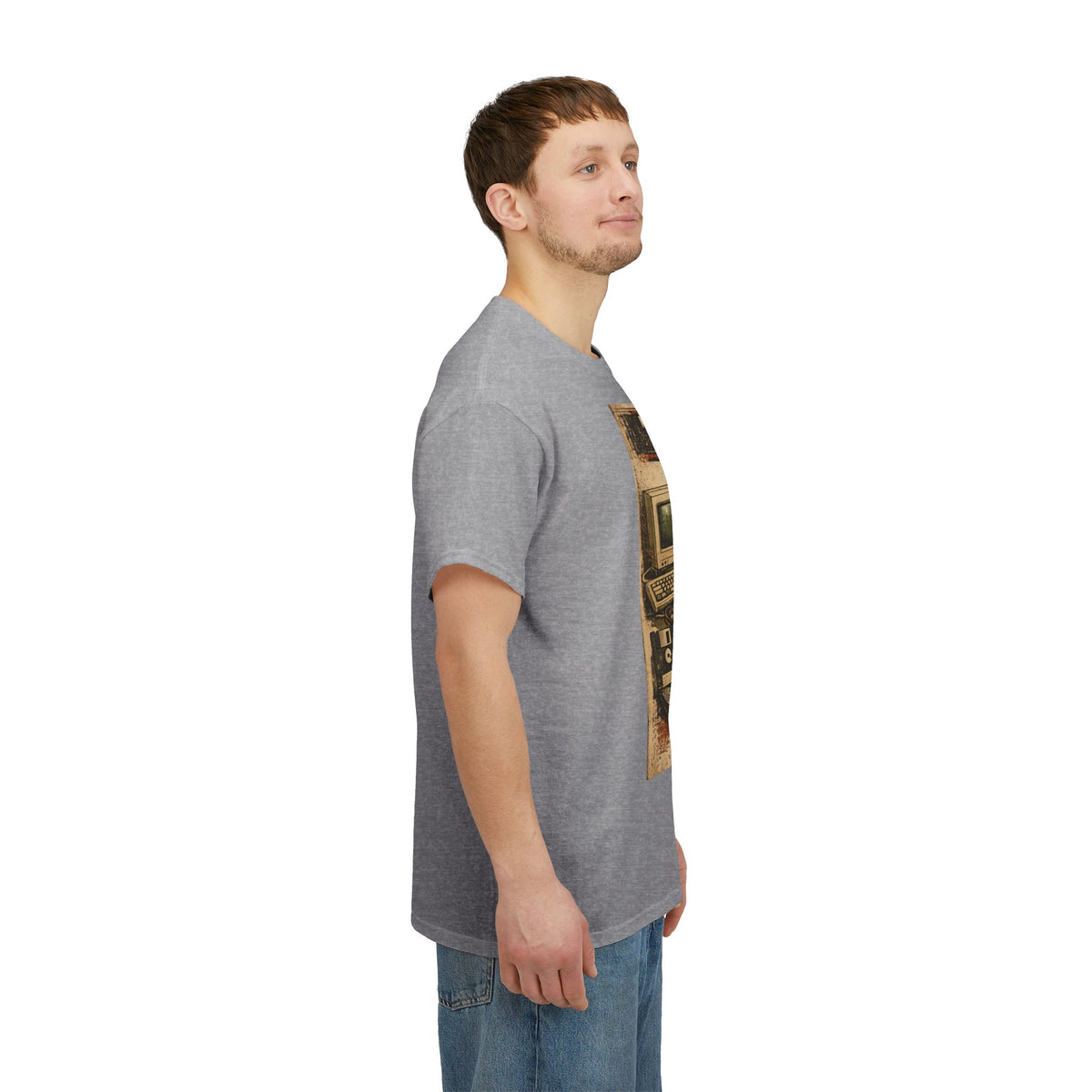 Tech Life T-Shirt — Retro Computer & Gadget Graphic Tee for Geeks
