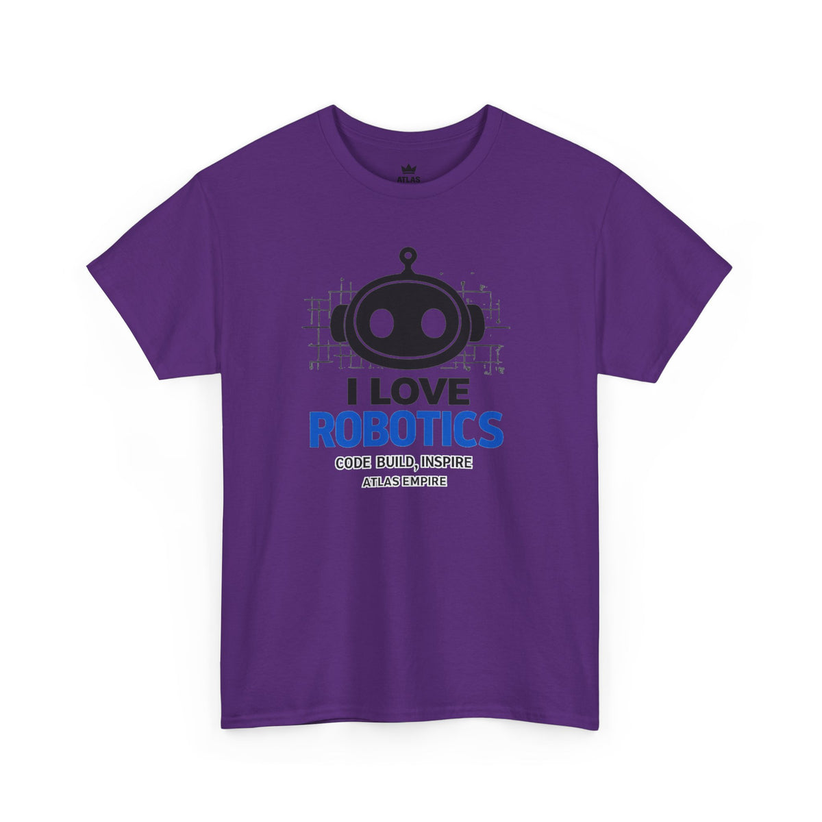 Robotics T-Shirt — "I Love Robotics" Tech STEM Tee for Coders & Makers