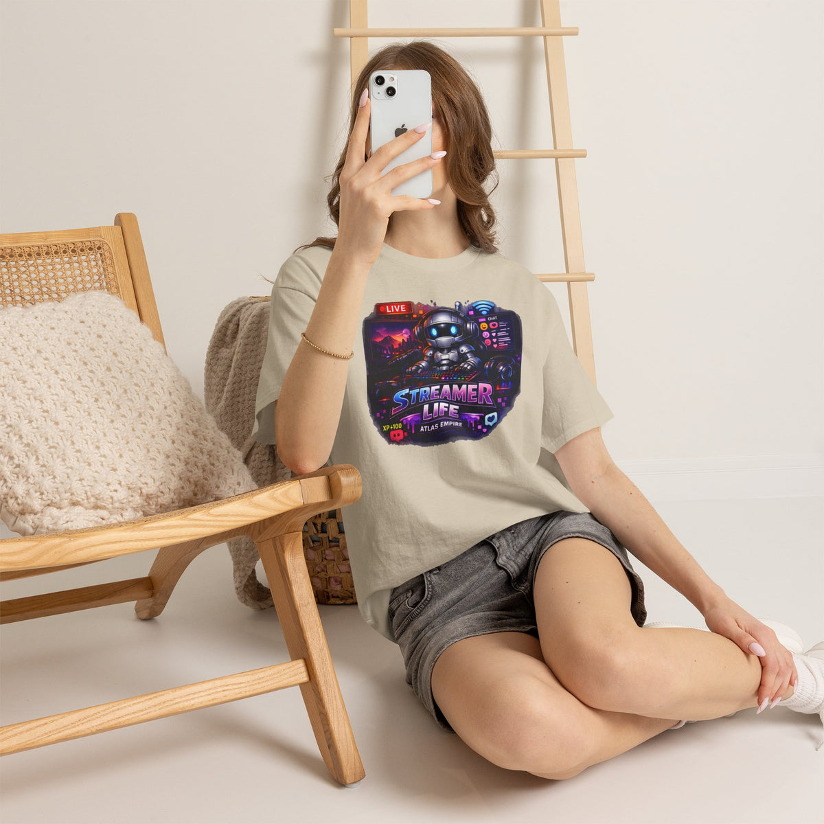 Streamer Life T-Shirt — Gamer Live Stream Graphic Tee