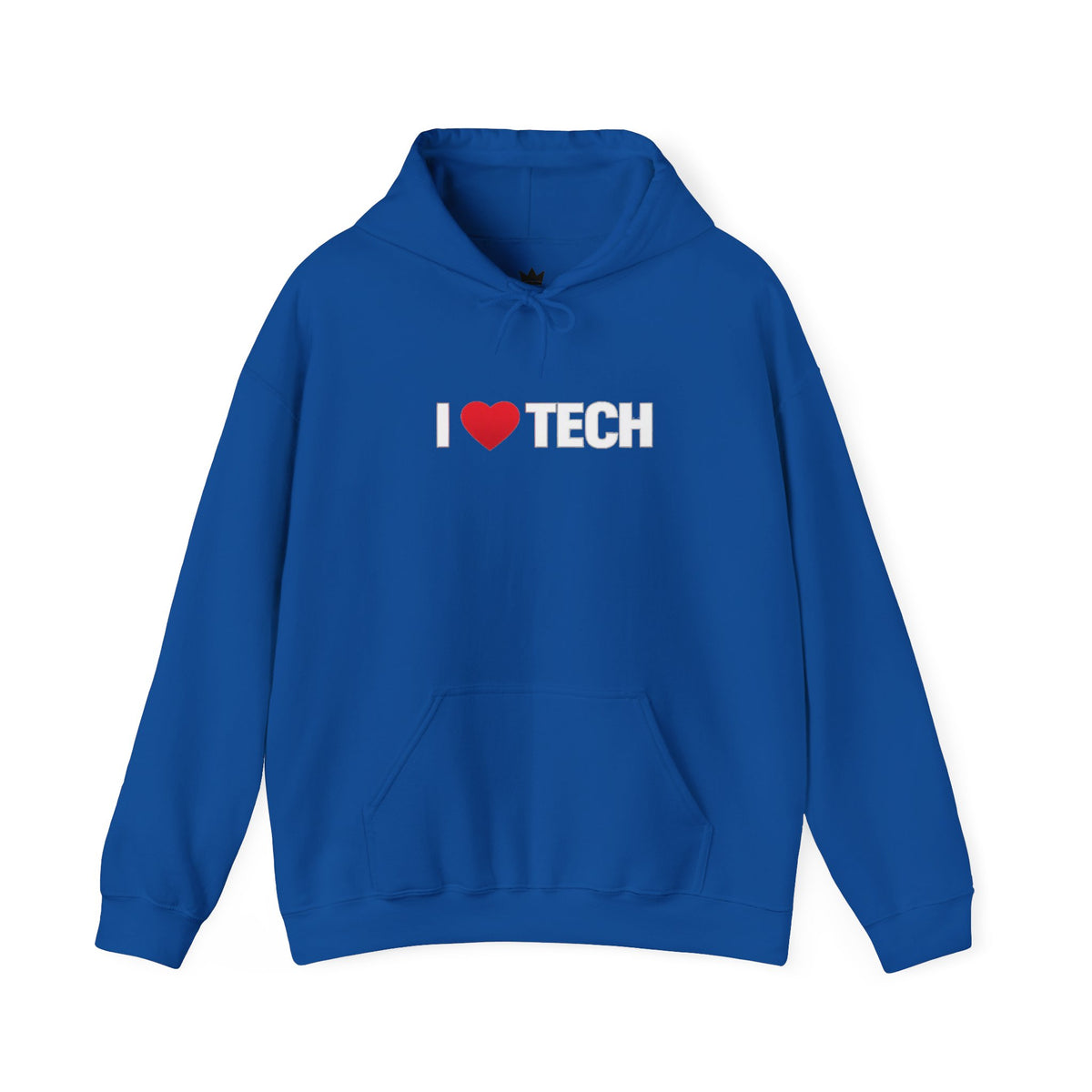 I  Tech Hoodie — "I Love Tech" Graphic Pullover for Tech Lovers