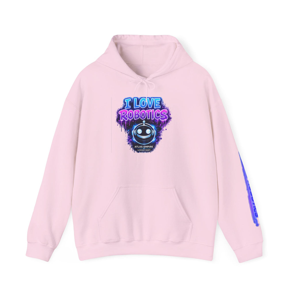 Heavy Blend Hooded Sweatshirt Unisex | Tech Robotics Hoodie | Warm Winter Hoodie