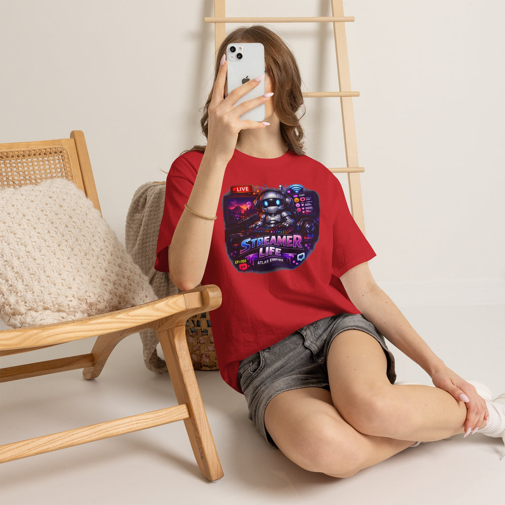 Streamer Life T-Shirt — Gamer Live Stream Graphic Tee