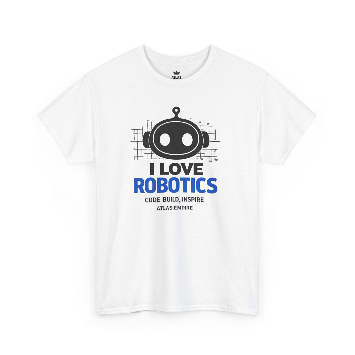 Robotics T-Shirt — "I Love Robotics" Tech STEM Tee for Coders & Makers