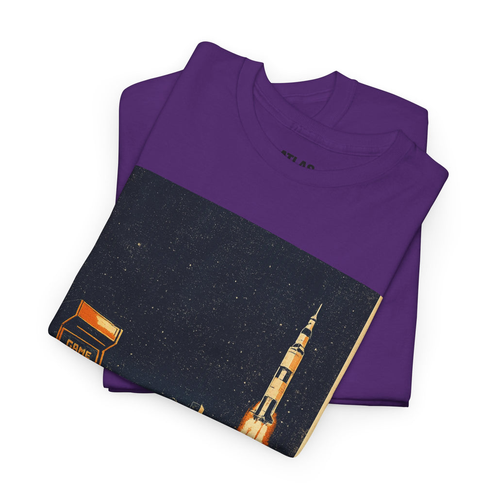 Houston Space City Rocket Launch Vintage T-Shirt