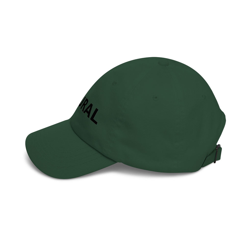 NATURAL Embroidered Dad Cap