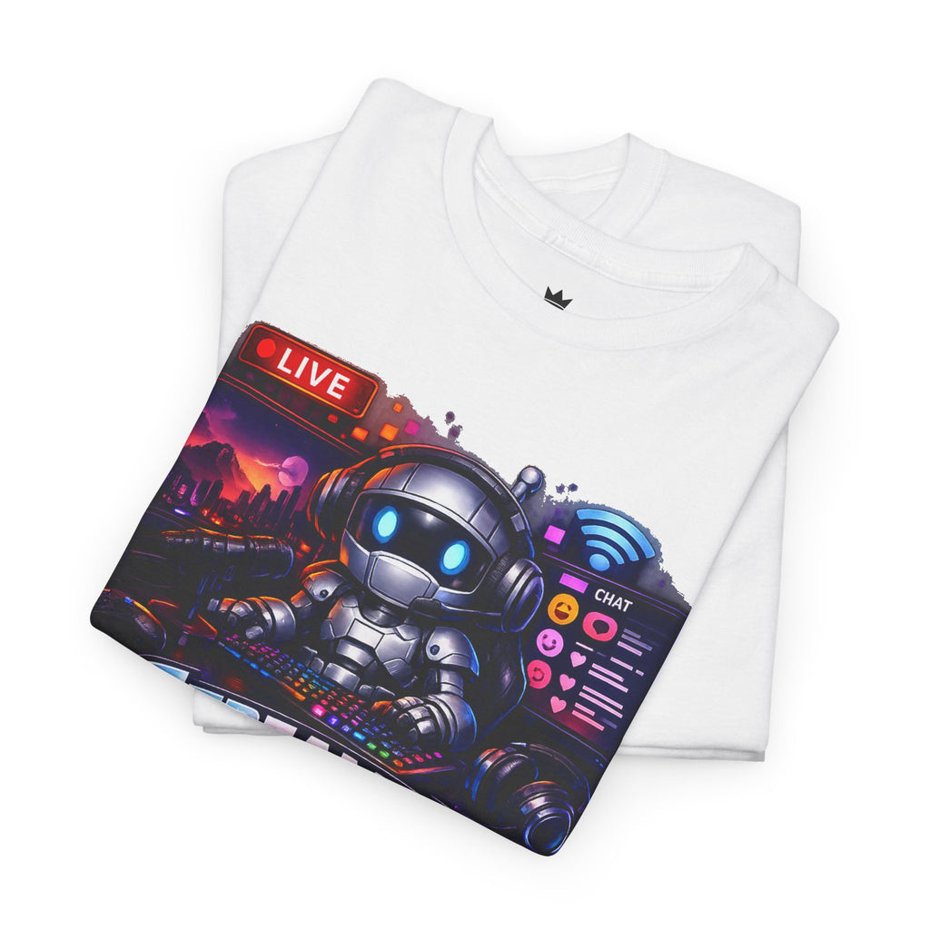Streamer Life T-Shirt — Gamer Live Stream Graphic Tee