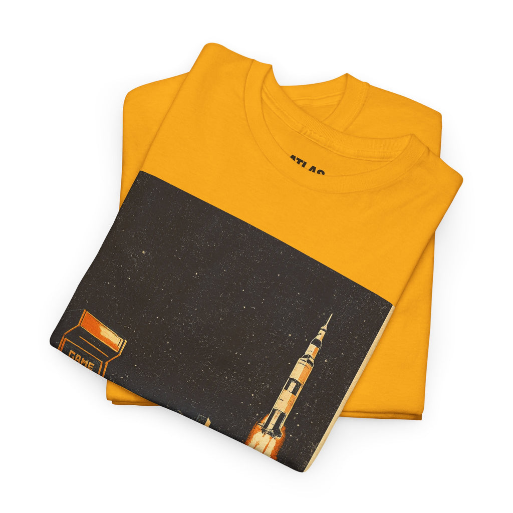 Houston Space City Rocket Launch Vintage T-Shirt