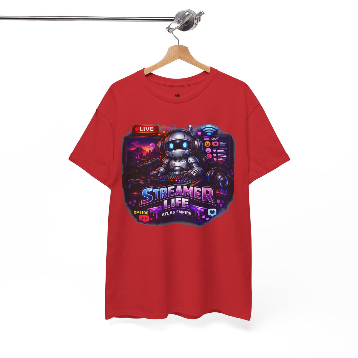 Streamer Life T-Shirt — Gamer Live Stream Graphic Tee