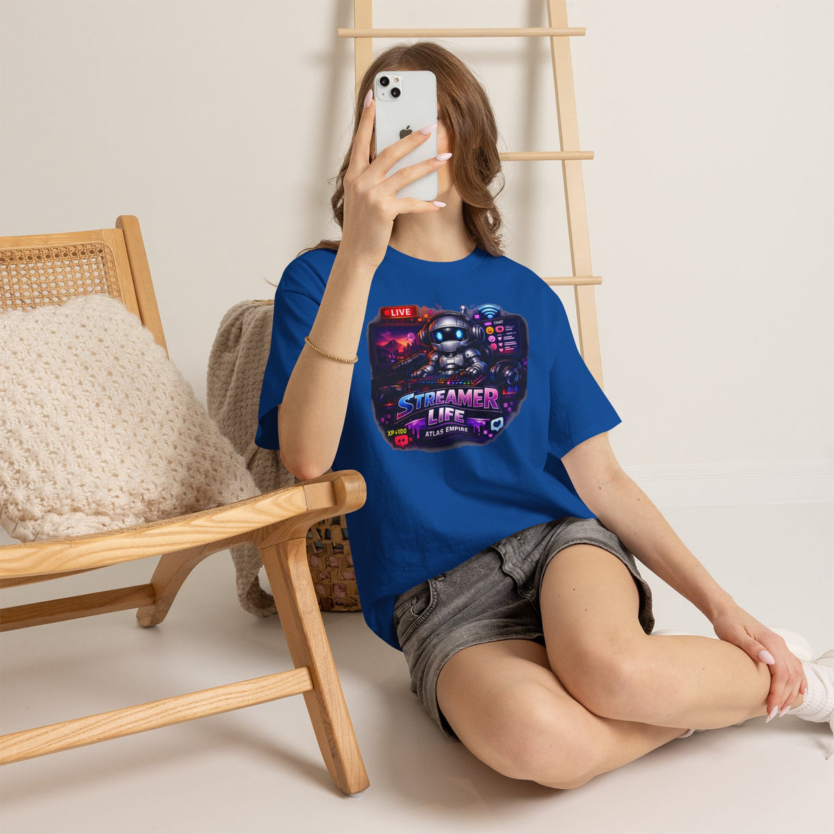 Streamer Life T-Shirt — Gamer Live Stream Graphic Tee