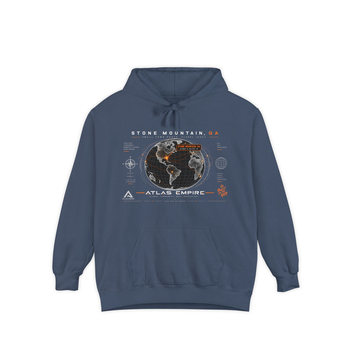 Unisex Garment-Dyed Hoodie