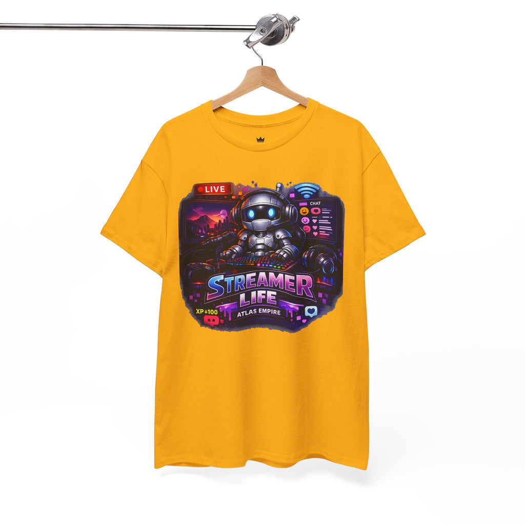 Streamer Life T-Shirt — Gamer Live Stream Graphic Tee