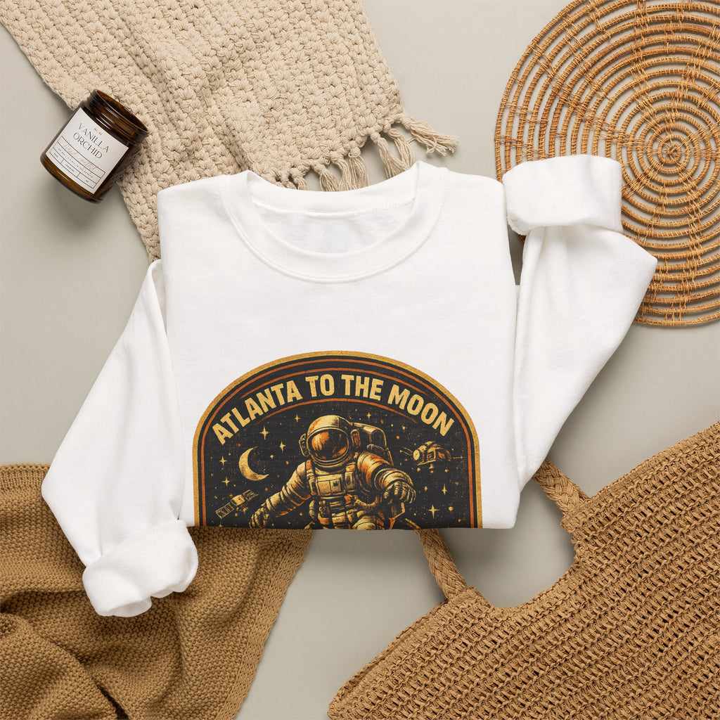 Atlanta To The Moon 404 Astronaut Sweatshirt
