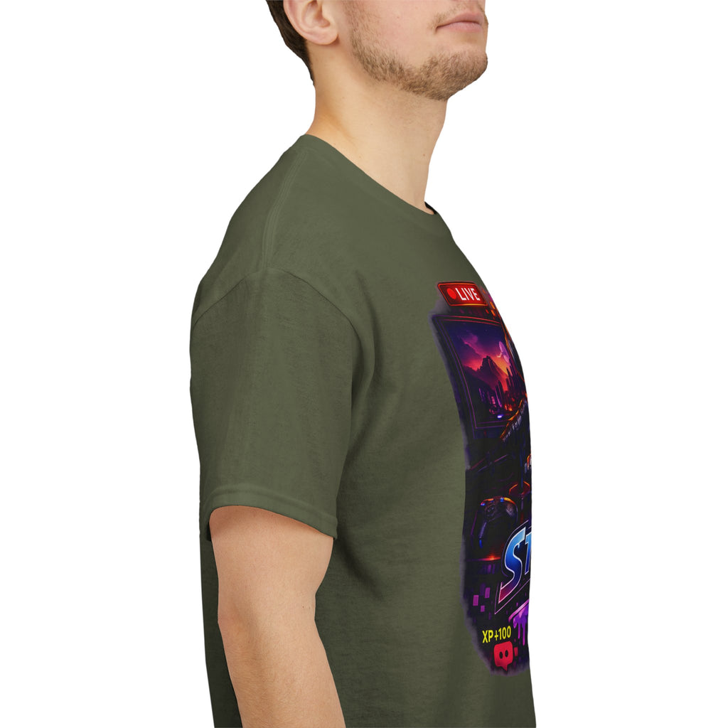 Streamer Life T-Shirt — Gamer Live Stream Graphic Tee