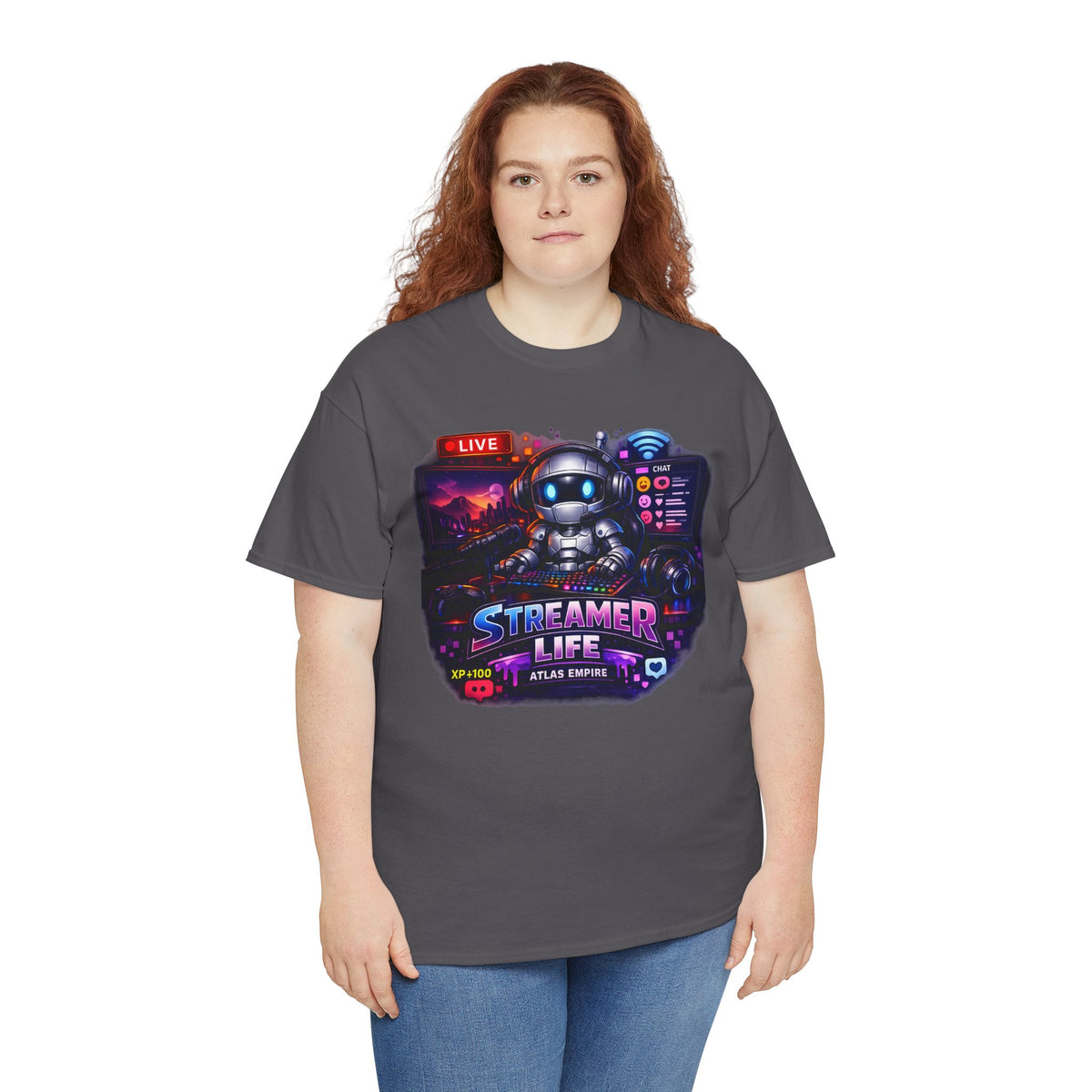 Streamer Life T-Shirt — Gamer Live Stream Graphic Tee
