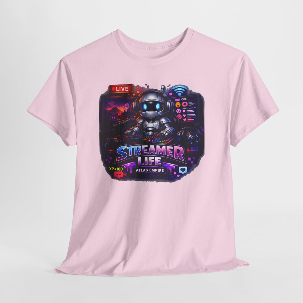 Streamer Life T-Shirt — Gamer Live Stream Graphic Tee