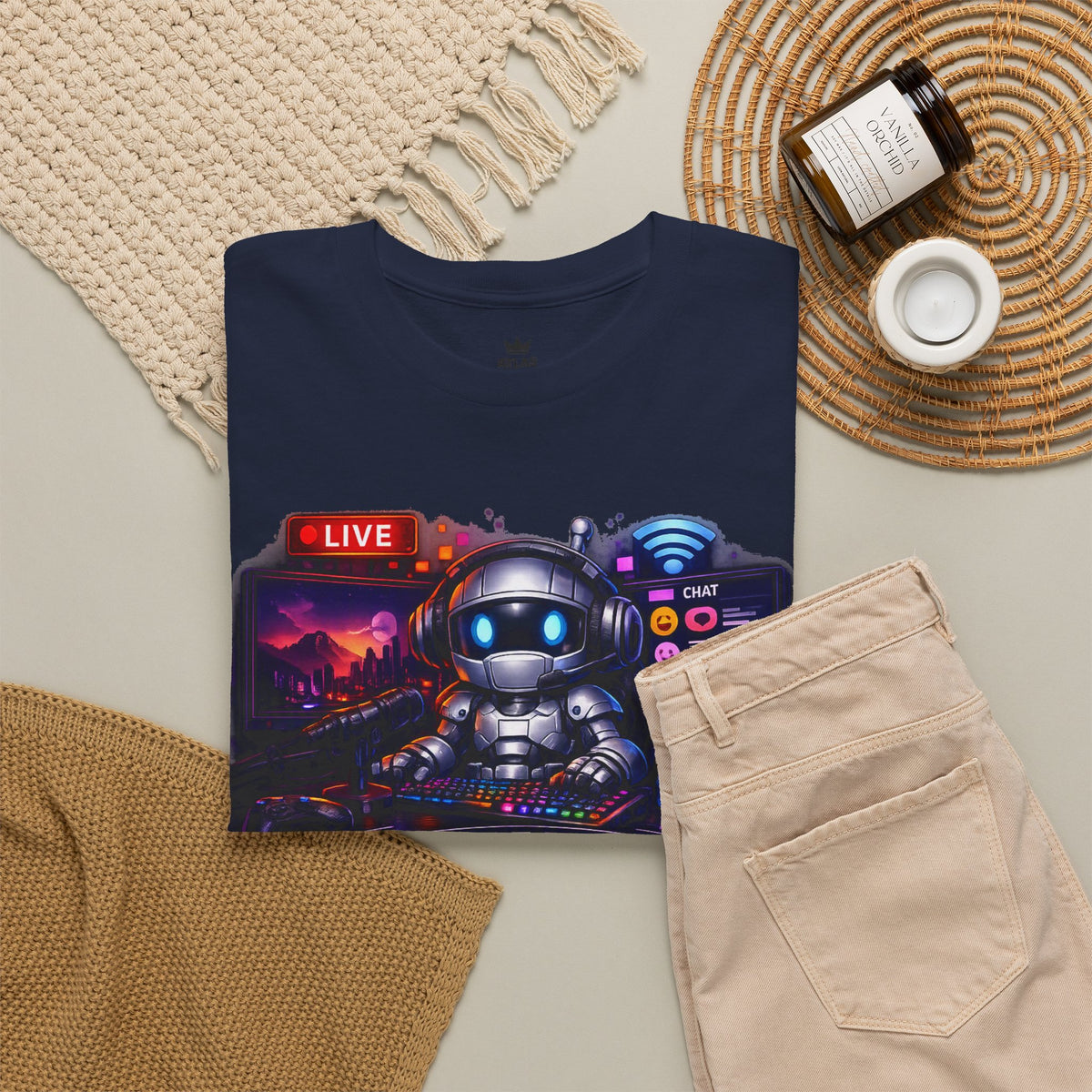Streamer Life T-Shirt — Gamer Live Stream Graphic Tee