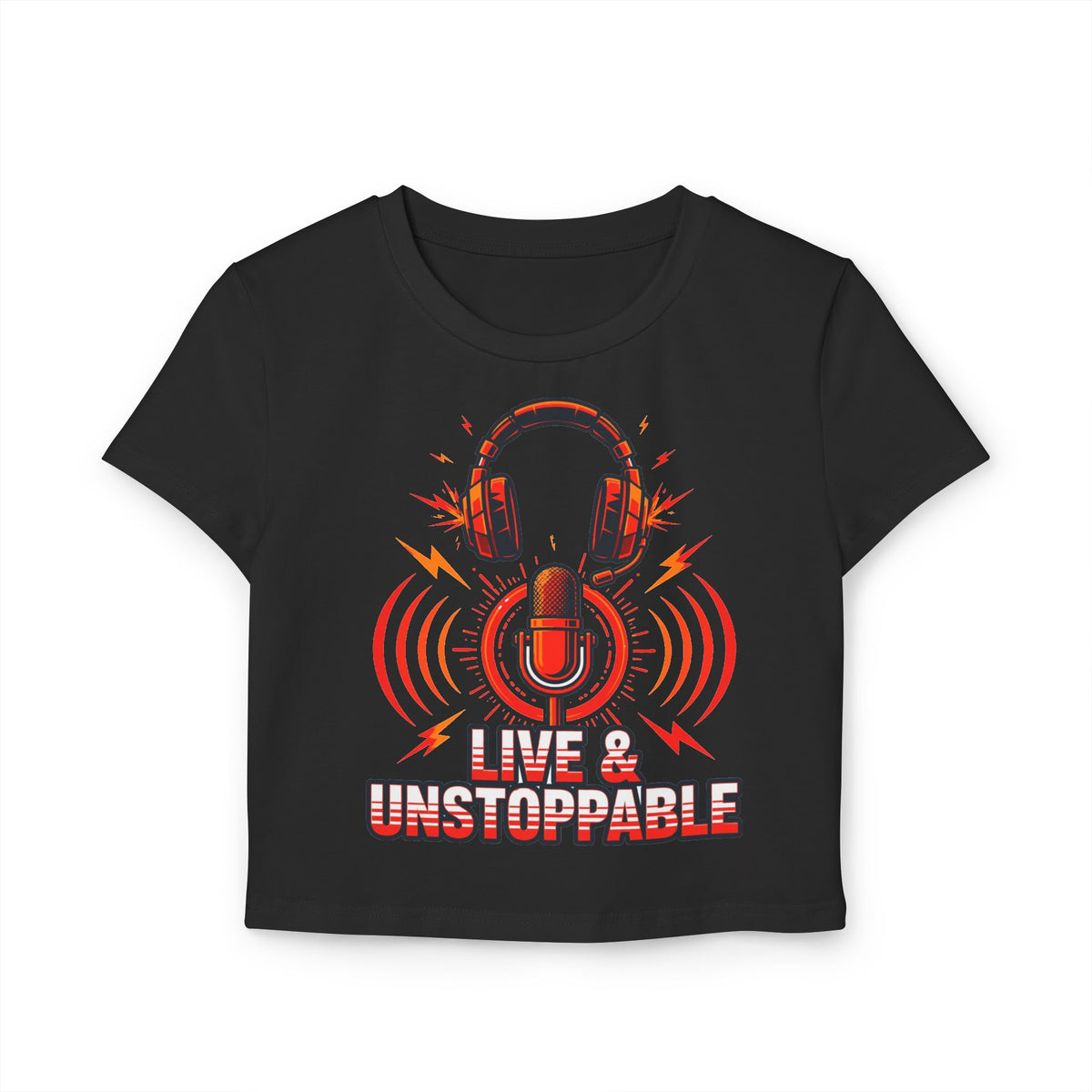 Live & Unstoppable Music Tee