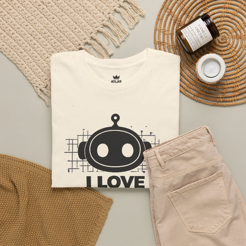 Robotics T-Shirt — "I Love Robotics" Tech STEM Tee for Coders & Makers