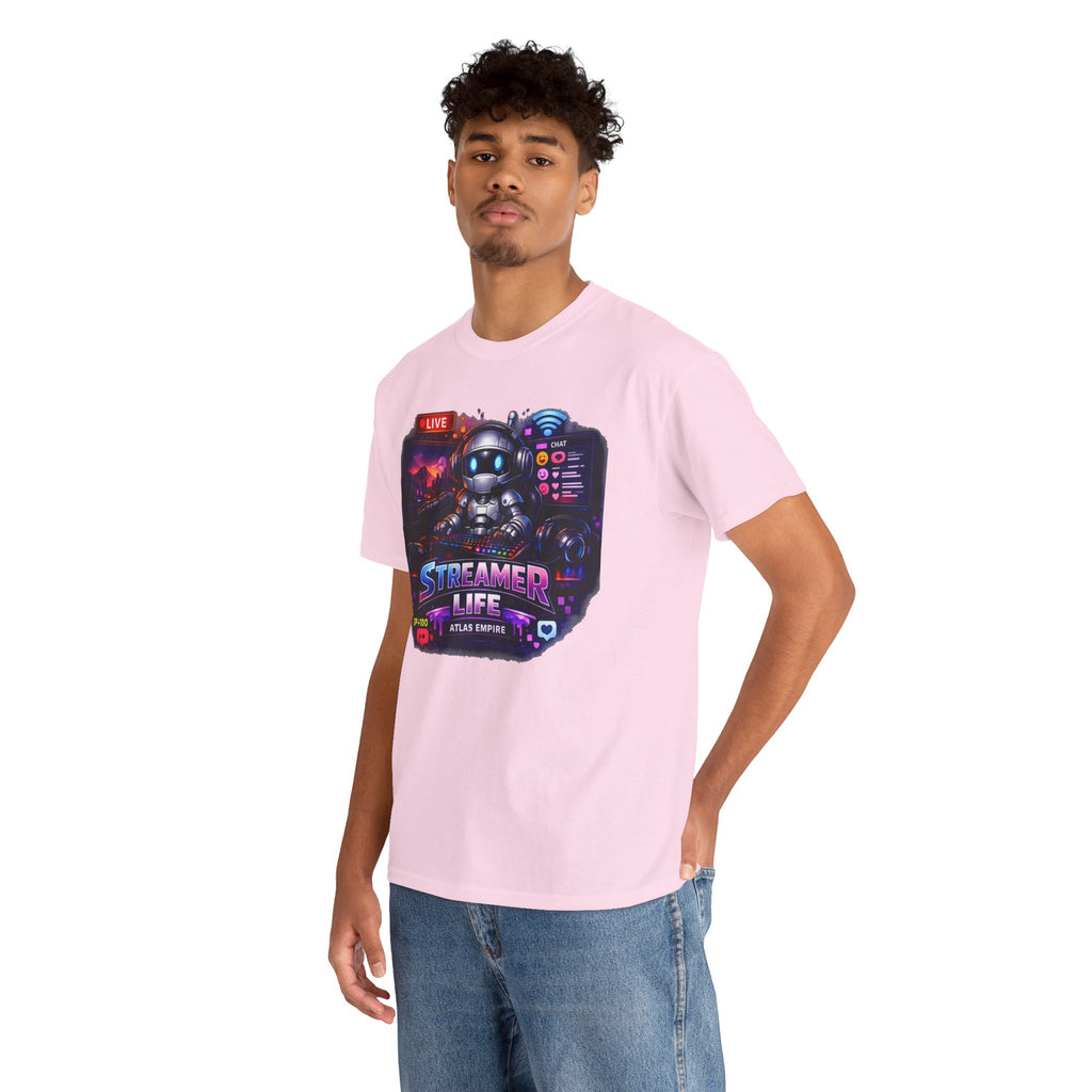 Streamer Life T-Shirt — Gamer Live Stream Graphic Tee