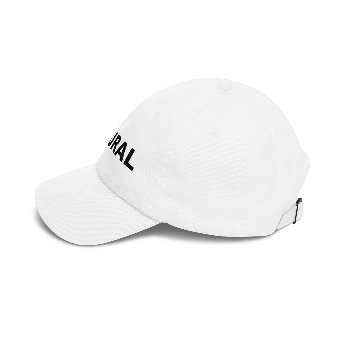 NATURAL Embroidered Dad Cap
