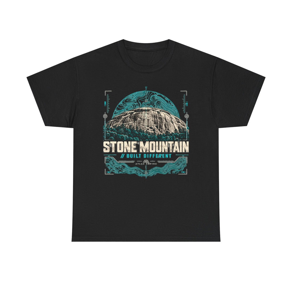 Stone Mountain Vintage Graphic Tee — Retro Outdoor Adventure Shirt