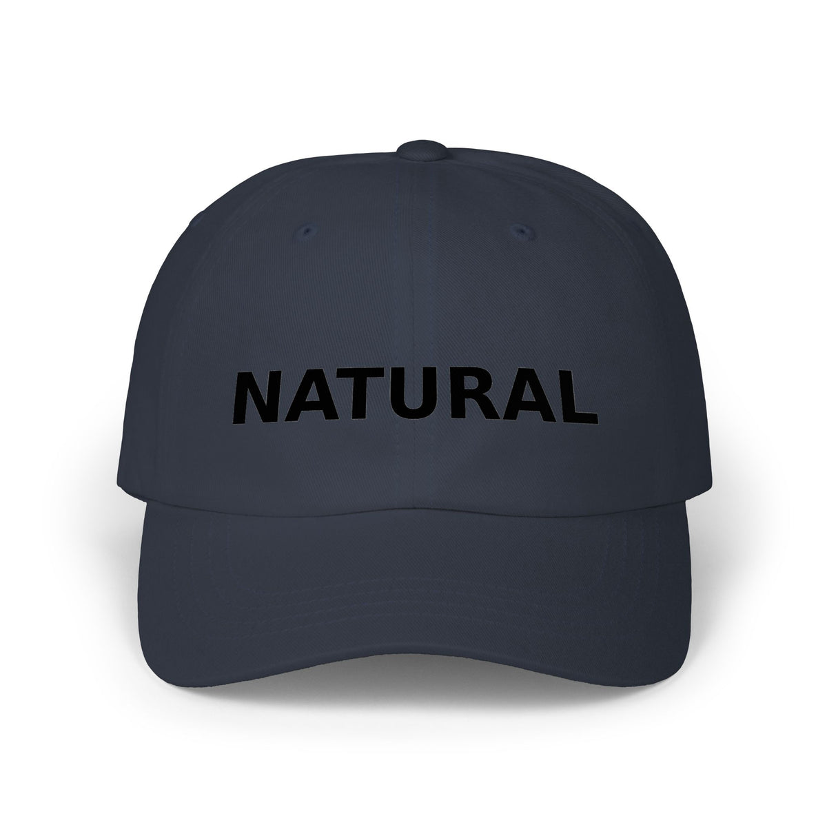 NATURAL Embroidered Dad Cap