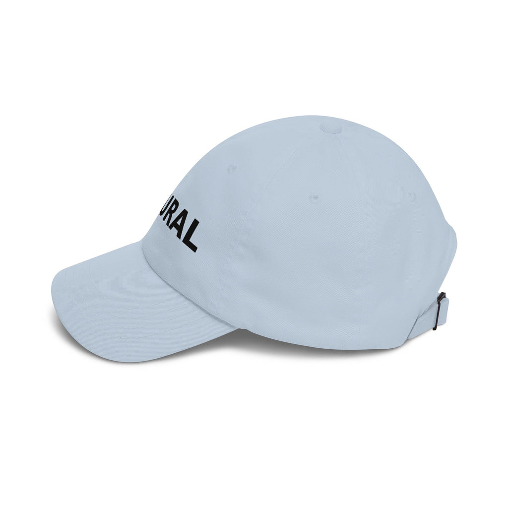 NATURAL Embroidered Dad Cap