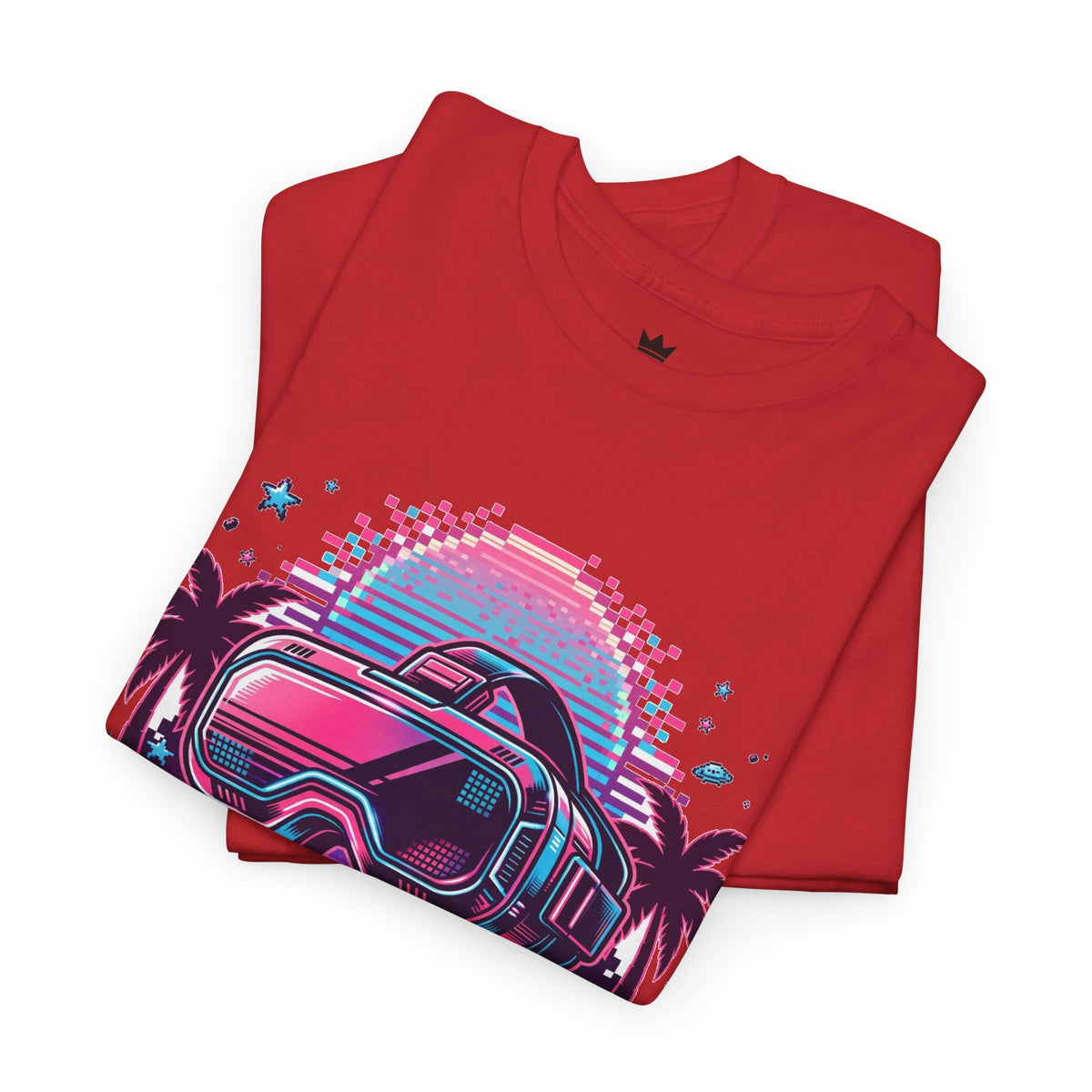 Retro-Future Graphic Tee — Neon Car Vaporwave T-Shirt