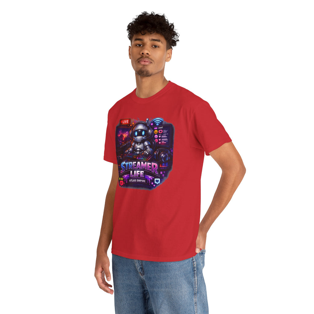 Streamer Life T-Shirt — Gamer Live Stream Graphic Tee