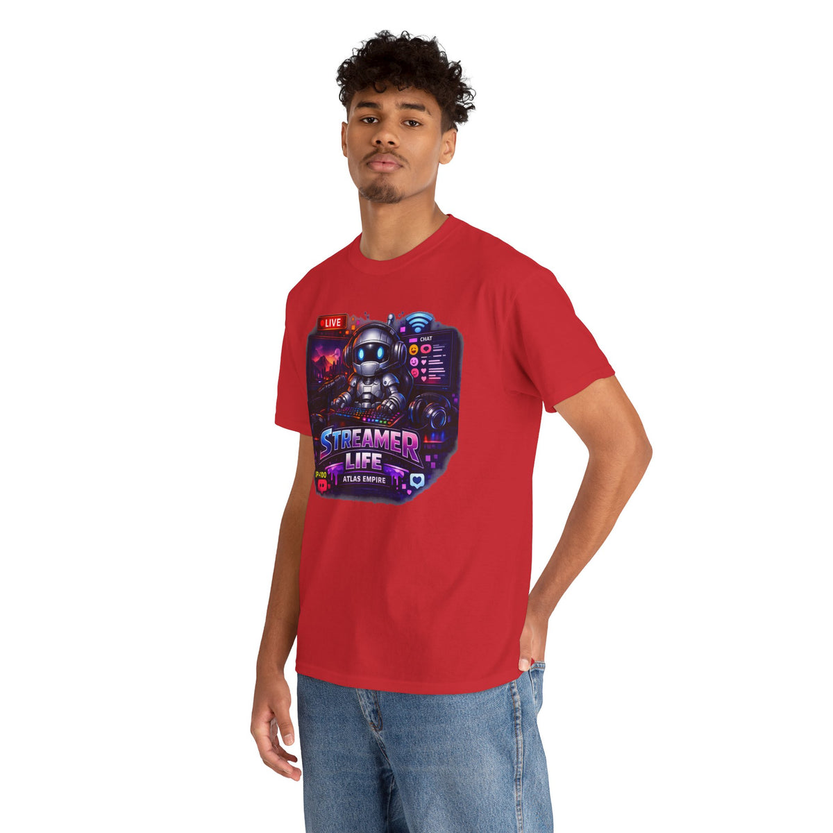 Streamer Life T-Shirt — Gamer Live Stream Graphic Tee