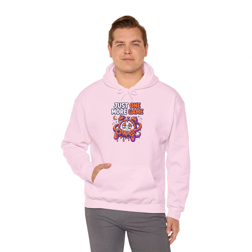 Just One More Game Gamer Hoodie – Cute Octopus Controller Gaming Sweatshirt