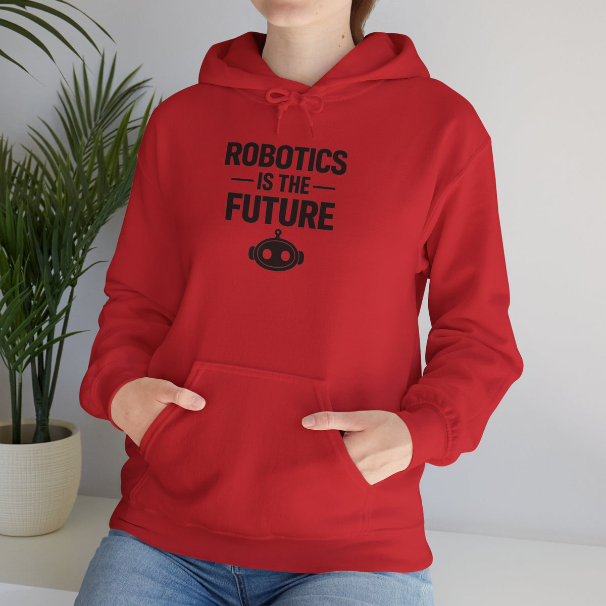 Robotics Is The Future Hoodie – Tech Enthusiast Robot Hoodie