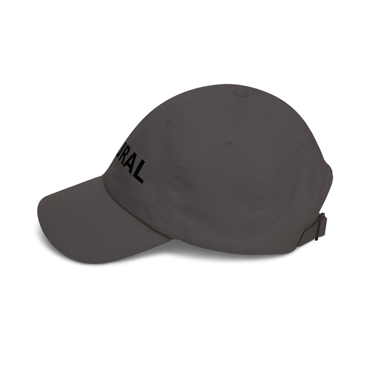 NATURAL Embroidered Dad Cap