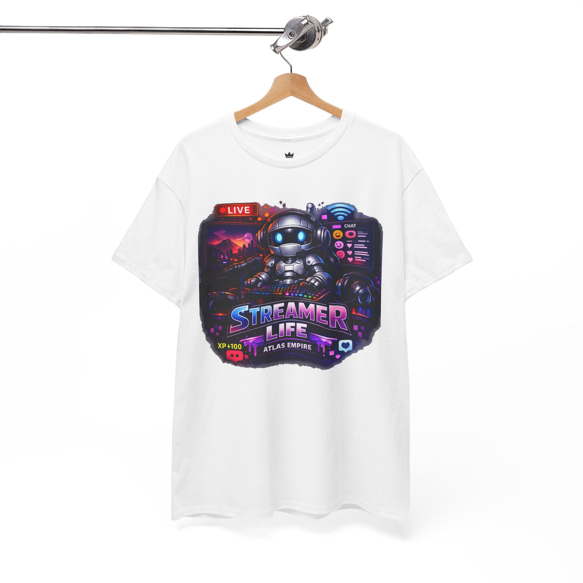 Streamer Life T-Shirt — Gamer Live Stream Graphic Tee