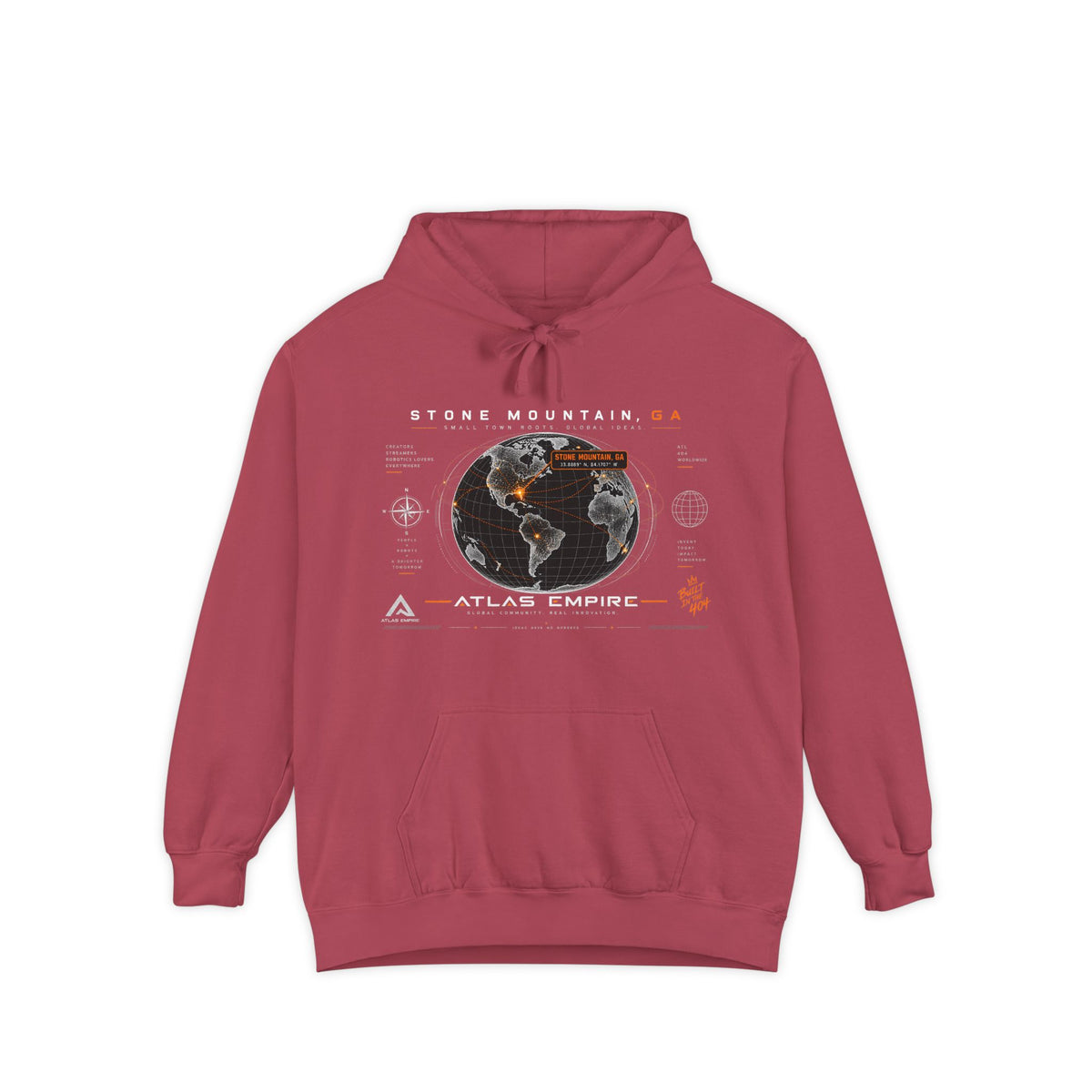 Unisex Garment-Dyed Hoodie