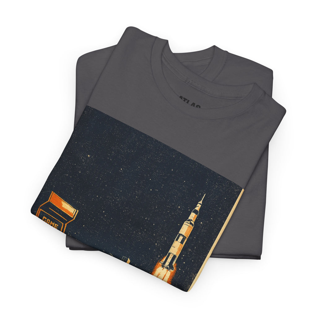 Houston Space City Rocket Launch Vintage T-Shirt