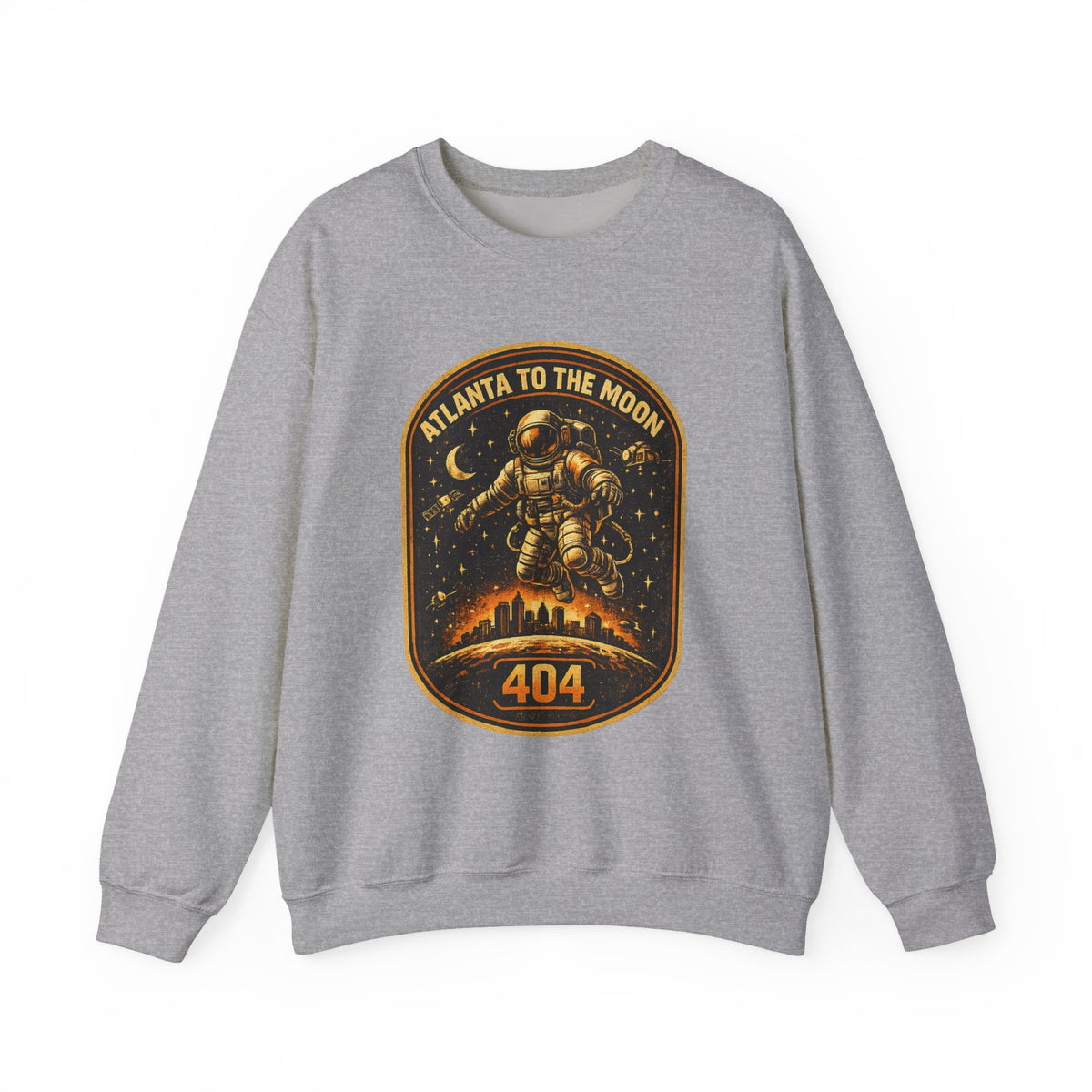 Atlanta To The Moon 404 Astronaut Sweatshirt